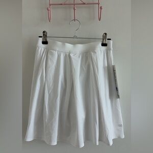 NWT Lululemon Angled-Pleat High-Rise Tennis Skirt (White, Size XS)
